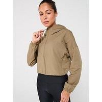 Under Armour Womens Training Unstoppable Woven Hooded Jacket - Green