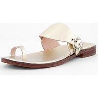 Free People Barcelona Slip On Sandal - Gold