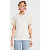 Vans  COLORBLOCK BFF TEE  women's T shirt in White