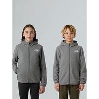 The North Face Teen Glacier Full Zip Hoodie - Grey
