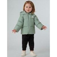 The North Face Baby Down Fleece Lined Jacket - Green