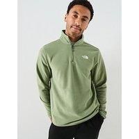 The North Face Men'S Glacier Fleece 1/4 Zip Jacket - Khaki
