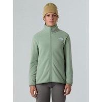 The North Face Women/'s Glacier Fleece Jacket, Slate Moss, XXL