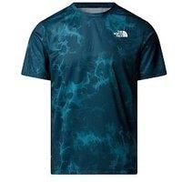The North Face Men'S 24/7 All Over Print T-Shirt - Blue