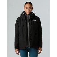 THE NORTH FACE - Women/'s Inlux Insulated Jacket - Waterproof, Breathable - TNF Black - S