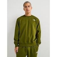 The North Face Mens Essential Relaxed Crew - Khaki