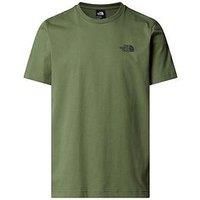 The North Face Men'S Mountain Sketch T-Shirt - Khaki