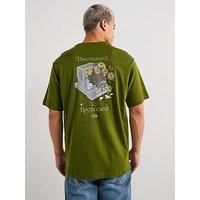 The North Face Men'S S/S Connected Relaxed Graphic T-Shirt - Green