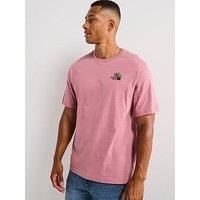 The North Face Unisex Flower Dome Relaxed Graphic T-Shirt, Nostalgia Rose, L