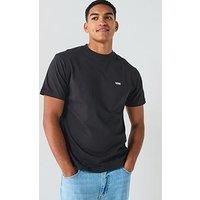 Vans Men/'s Left Chest Ss, Black, M