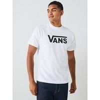 Vans Men/'s Classic Ss Tee, White, L