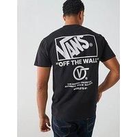 Vans  M STOCKPILE SS  men's T shirt in Black