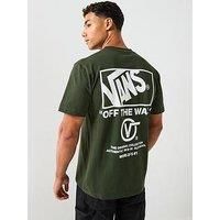 Vans  M STOCKPILE SS  men's T shirt in Kaki
