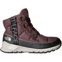 The North Face Women'S Thermoball Lace Up Luxe Waterproof Hiking Boots - Purple