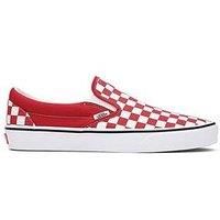 VANS U CLASSIC SLIP-ON UNISEX SNEAKERS - RED
