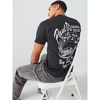 Vans Mens Paul Vs Short Sleeve T-Shirt - Black