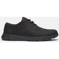 Timberland Parker Street Leather Lace Sneaker-Black