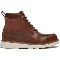 Timberland Britton Mills Casual Waterproof Chukka Boots- Dark Brown