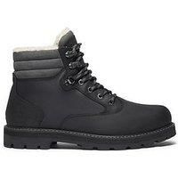 Timberland Britton Road Lined Waterproof Lace Up Boots- Black