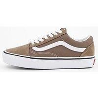 Vans Junior Old Skool Trainers - Brown