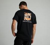 The North Face Box NSE Infill Short Sleeve T-Shirt - Black - Size XL