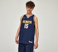 Nike Basketball Junior Denver Nuggets Swingman Jersey - Navy - Size S/B