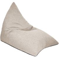 Latitude Run rucomfy Large Barley Humbug Beanbag Natural