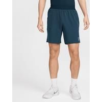 NikeCourt Advantage Men's Dri-FIT 20cm (approx.) Tennis Shorts - Blue - Polyester/Elastane