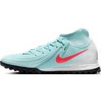 NIKE Phantom Luna 2 Academy Sneaker, Mint Atomic Red Off Noir, 11 UK Child