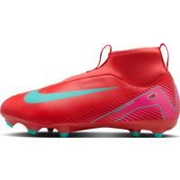 Nike Jr. Mercurial Superfly 10 Academy Younger/Older Kids' MG High-Top Football Boot - Red