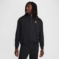 NikeCourt Heritage Men's Tennis Jacket - Black - Polyester