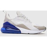 Nike air max 270 trainers in grey multi