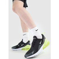 Nike air max 270 trainers in black & green