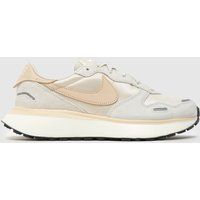 Nike phoenix waffle trainers in stone multi