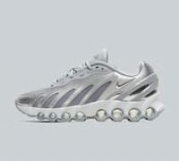 NIKE Women/'s W AIR MAX DN8 Sneaker, Wolf Grey Metallic Silver Off White, 3 UK