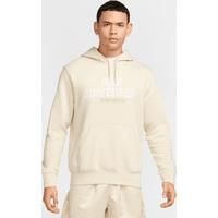 NIKE HJ2159-234 Club Sweatshirt Men/'s Lt Khaki/Lt Khaki/Sail Size M