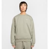 Nike Solo Swoosh Men's Fleece Crew - Green - Cotton/Polyester