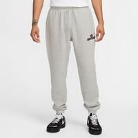 Nike Club Men's Fleece Trousers - Grey - Cotton/Polyester