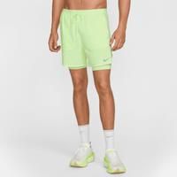 Nike Stride Men's Dri-FIT 13cm (approx.) Hybrid Running Shorts - Yellow - Polyester