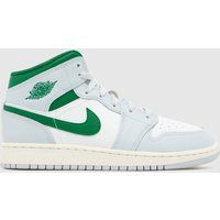 Nike Jordan grey multi air jordan 1 mid Boys Youth trainers