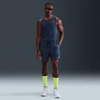 Nike Stride Men's Dri-FIT 18cm (approx.) 2-in-1 Running Shorts - Blue - Polyester