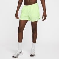 Nike Stride Men's Dri-FIT 13cm (approx.) Brief-Lined Running Shorts - Yellow - Polyester