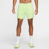 Nike Stride Men's Dri-FIT 18cm (approx.) 2-in-1 Running Shorts - Yellow - Polyester