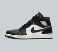 Air Jordan 1 Mid Men/'s Shoes (DQ8426-010, Black/Summit White/Off Noir), Black/Summit White/Off Noir, 11 UK