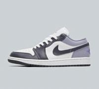 Nike Air Jordan 1 Low AJ1 White Indigo Haze Men Casual Shoes Sneakers 553558-145