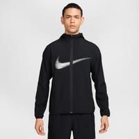 Nike Form Men's Dri-FIT Hooded Jacket - Black - Polyester