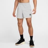 Nike Gym Heritage Men's Dri-FIT 12.5cm (approx.) Unlined Training Shorts - Grey - Nylon