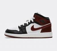 Jordan Junior Jordan 1 Mid Trainer - White - Size 5