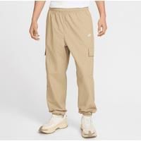 Nike Club Men's Woven Cargo Trousers - Brown - Nylon