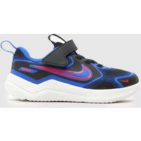 Nike black and blue cosmic runner Toddler trainers